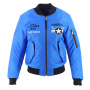 Blouson Moto Helstons Tigresse Technique Bleu