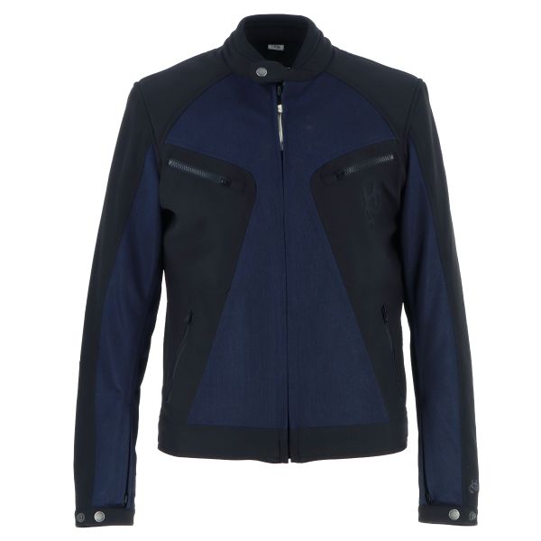 Blouson Moto Helstons Turbo Air Mesh Black Blue
