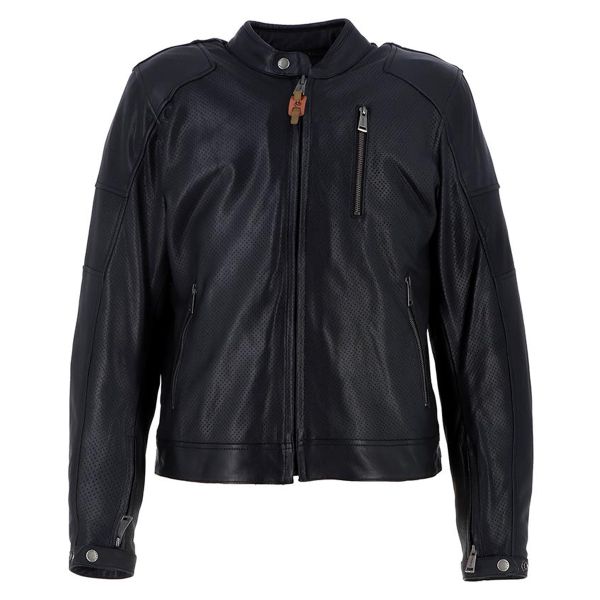 Blouson Moto Helstons Urban Air Leather Tan