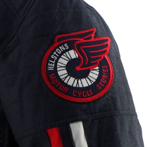 Helstons Vulcan Blue Red Beige