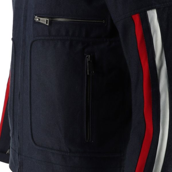 Helstons Vulcan Blue Red Beige