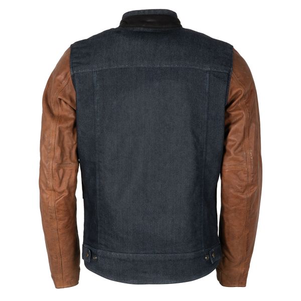 Helstons Winston Coton Leather Blue Tan