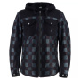 Blouson Moto Helstons Wood Air Black Grey