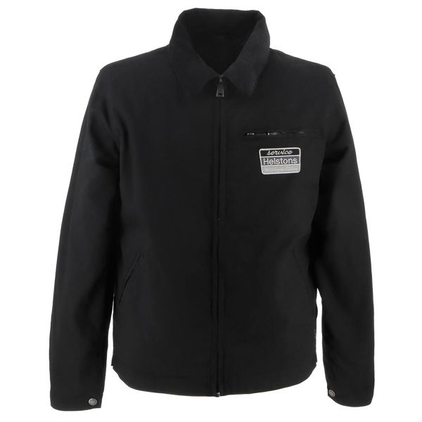 Blouson Moto Helstons Worker Coton Black