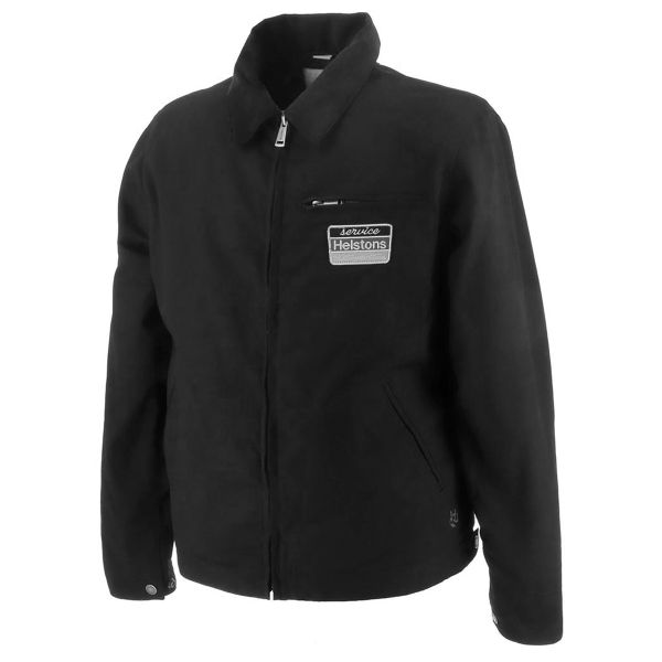 Helstons Worker Coton Black