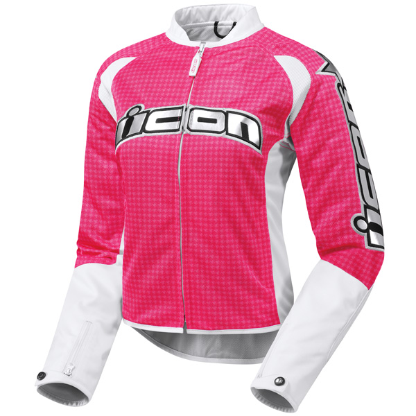Blouson Moto ICON Hooligan 2 Glam Pink