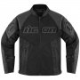 Blouson Moto ICON Mesh AF Leather Black