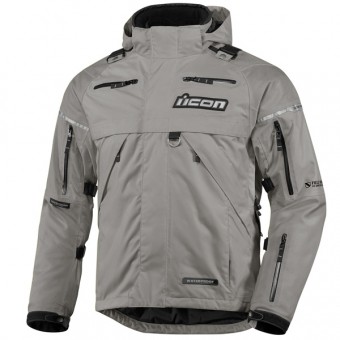 Veste Moto ICON Patrol Grey