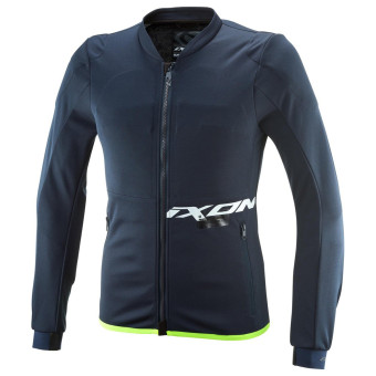 Blouson Moto Ixon Arma Navy White Bright Yellow