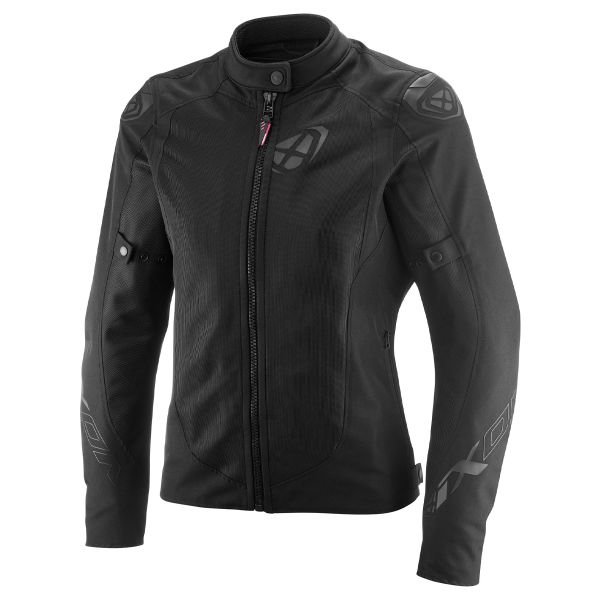 Blouson Moto Ixon Artemis Black Black