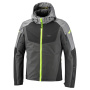 Blouson Moto Ixon Burning Grey Black Yellow