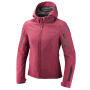 Blouson Moto Ixon Burning Lady Burgundy
