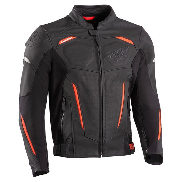 Blouson Moto Ixon Ceros Black Red
