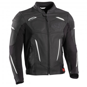 Blouson Moto Ixon Ceros Black White