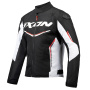 Blouson Moto Ixon Cordolo Black White Red