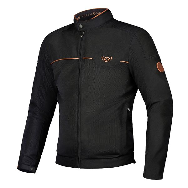 Blouson Moto Ixon Cornet Black Brown