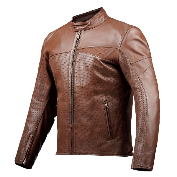 Blouson Moto Ixon Cranky Air Brown