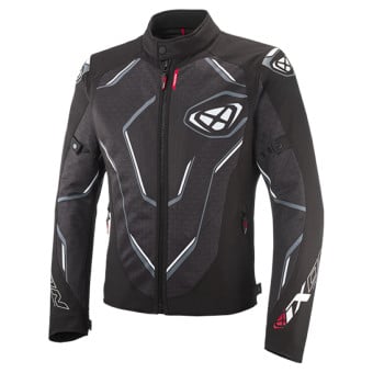 Blouson Moto Ixon Demoniak Black White