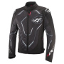 Blouson Moto Ixon Demoniak Black White