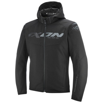 Blouson Moto Ixon Fierce WP Black