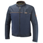 Blouson Moto Ixon Hornet Navy Marron