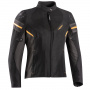 Blouson Moto Ixon Ilana Evo Black Anthracite Gold