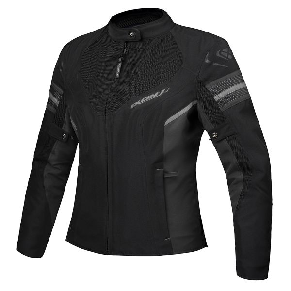 Blouson Moto Ixon Ilana Evo Black Anthracite Silver Blouson Moto Ixon Ilana Evo Black Anthracite Silver