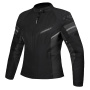 Blouson Moto Ixon Ilana Evo Black Anthracite Silver