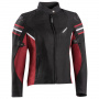 Blouson Moto Ixon Ilana Evo Black Burgundy
