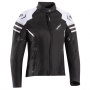 Blouson Moto Ixon Ilana Evo Black White Grey