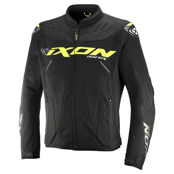 Blouson Moto Ixon Ionix Black Yellow Grey Blouson Moto Ixon Ionix Black Yellow Grey