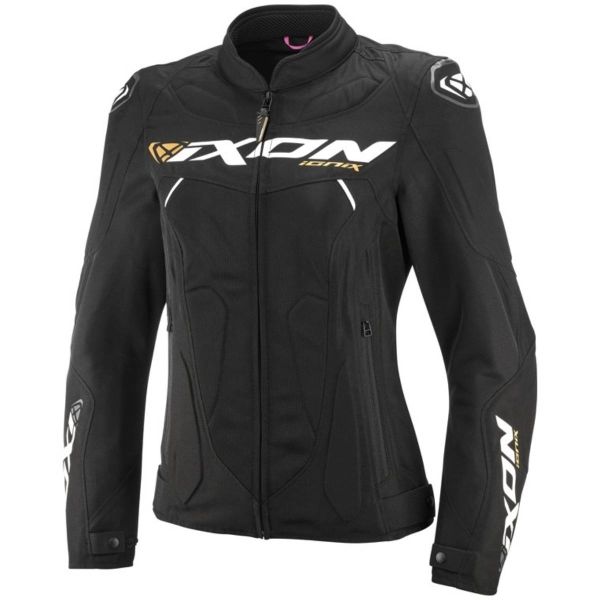 Blouson Moto Ixon Ionix Lady Black White Blouson Moto Ixon Ionix Lady Black White