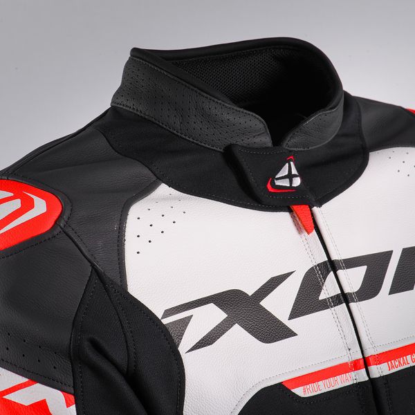 Ixon Jackal Jacket Black White Red