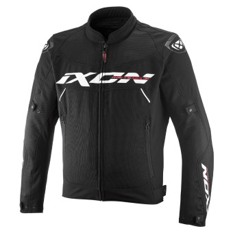 Blouson Moto Ixon Meteor 31 Black White