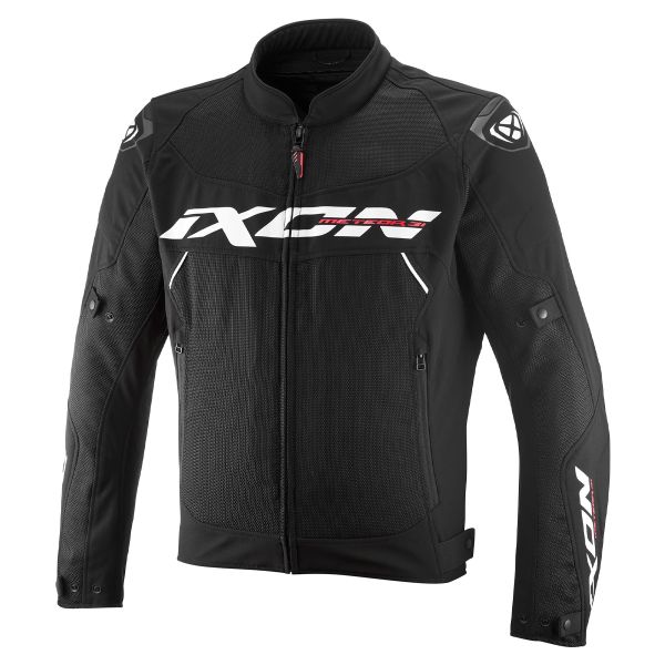 Blouson Moto Ixon Meteor 31 Black White