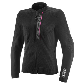 Blouson Moto Ixon Ostro Lady Black Bright Pink