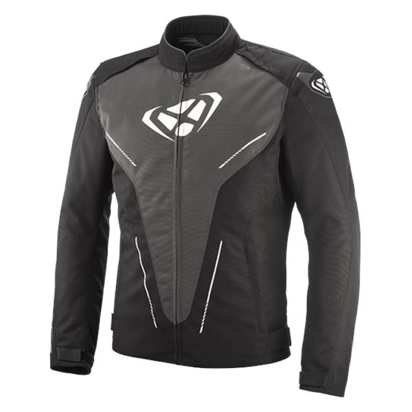 Blouson Moto Ixon Prodigy Black Anthracite White Blouson Moto Ixon Prodigy Black Anthracite White