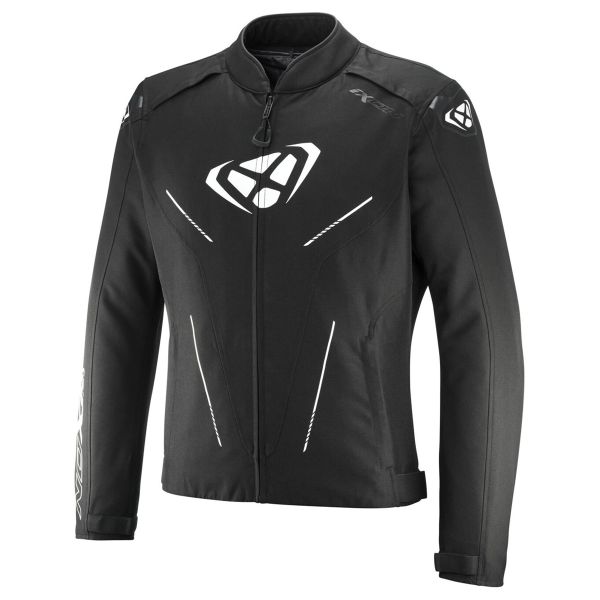 Blouson Moto Ixon Prodigy Black White Blouson Moto Ixon Prodigy Black White