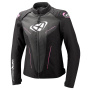 Blouson Moto Ixon Prodigy Lady Noir Anthracite Rose