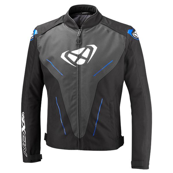 Blouson Moto Ixon Prodigy Noir Anthracite Bleu Blouson Moto Ixon Prodigy Noir Anthracite Bleu