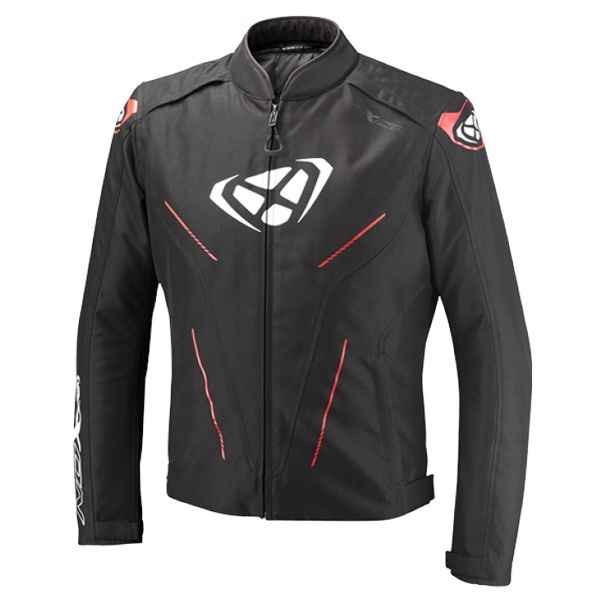 Blouson Moto Ixon Prodigy Noir Blanc Rouge
