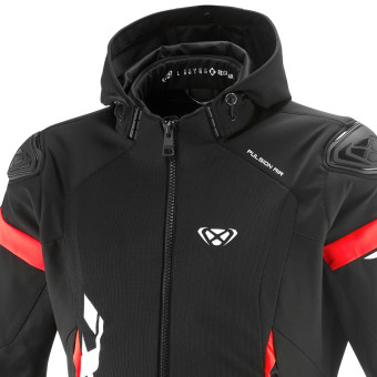 Ixon Pulsion Air Black White Bright Red