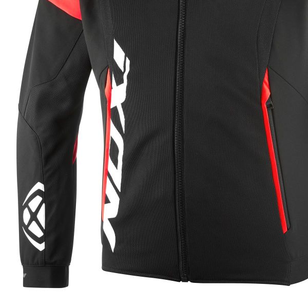 Ixon Pulsion Air Black White Bright Red