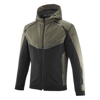 Blouson Moto Ixon Section Khaki Black
