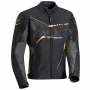 Blouson Moto Ixon Slash Black Anthracite Orange