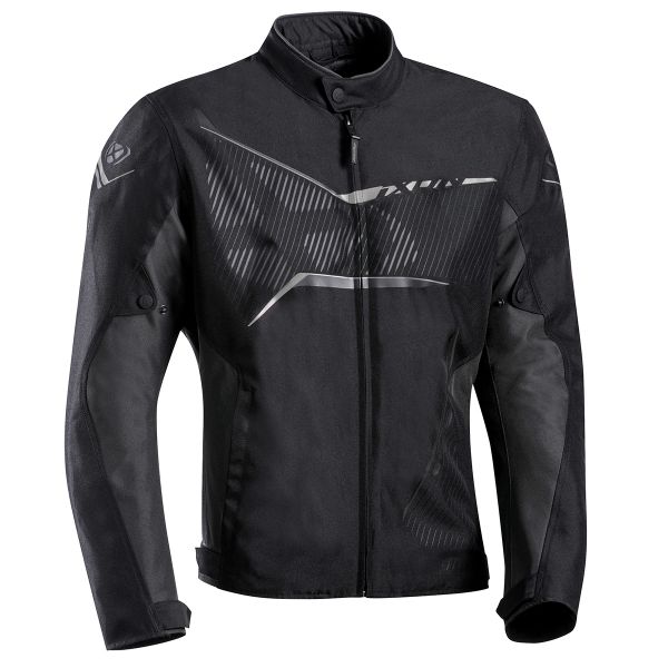 Blouson Moto Ixon Slash Black Anthracite