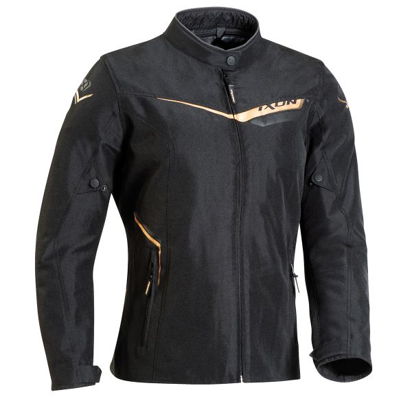 Blouson Moto Ixon Slash C Lady Black Gold