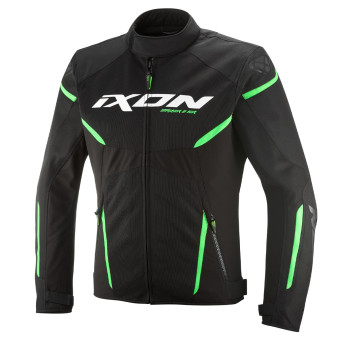 Blouson Moto Ixon Striker 2 Air WP Black Green