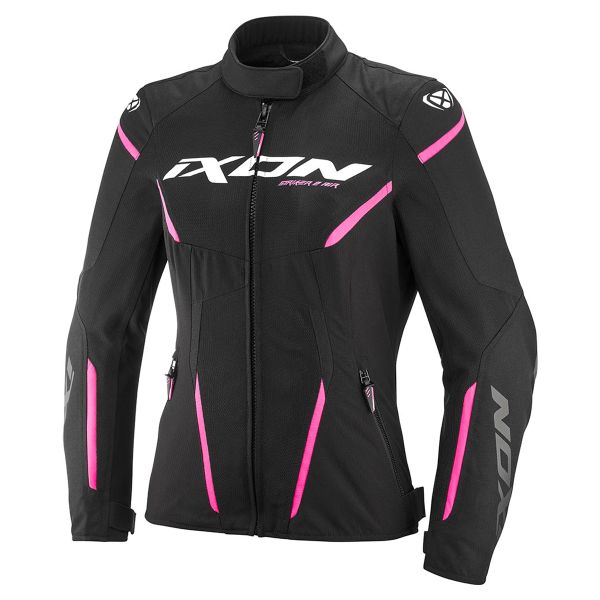 Blouson Moto Ixon Striker 2 Air WP Lady Black Pink