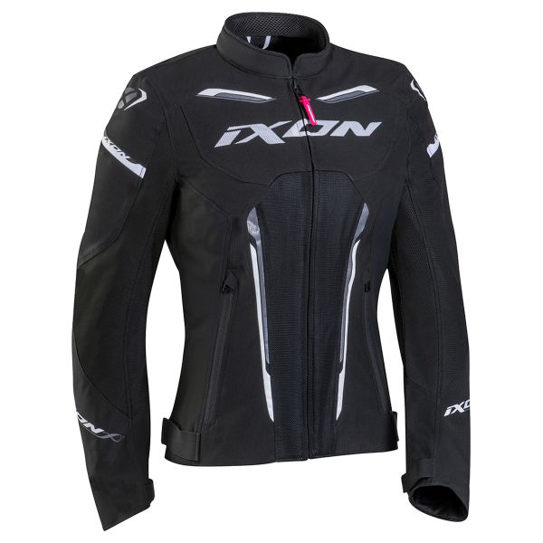 Blouson Moto Ixon Striker Air LD Black Anthracite White